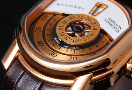 Bulgari Papillon Voyageur: ساعات راقية لمَن يجول الكوكب